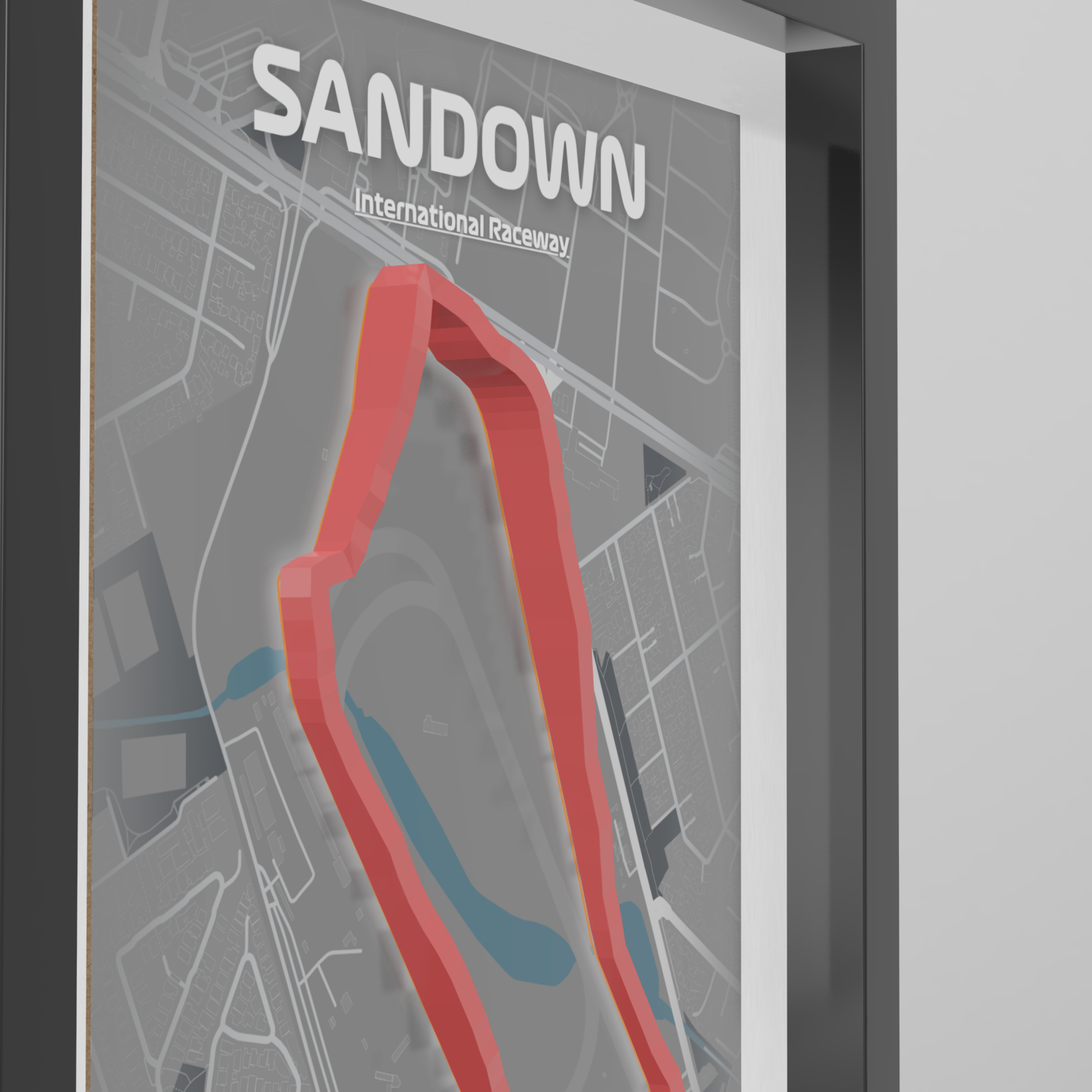Sandown International Motor Raceway Circuit – 3D Design Studio